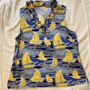 Crown and Ivy Sleeveless Blouse